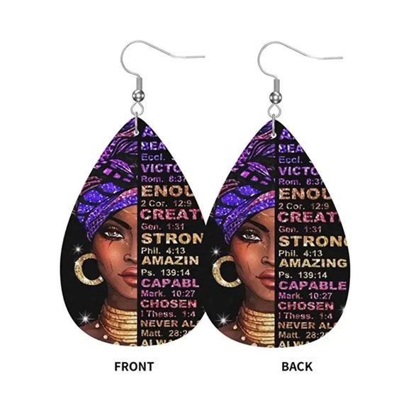 BOGO 50% Off Teardrop Dangle Retro Elegant Vintage Style Earrings - Picture 8 of 11